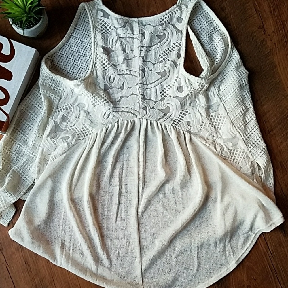 ๐ Maurices Crochet Open Front Vest ๐ - Picture 5 of 7